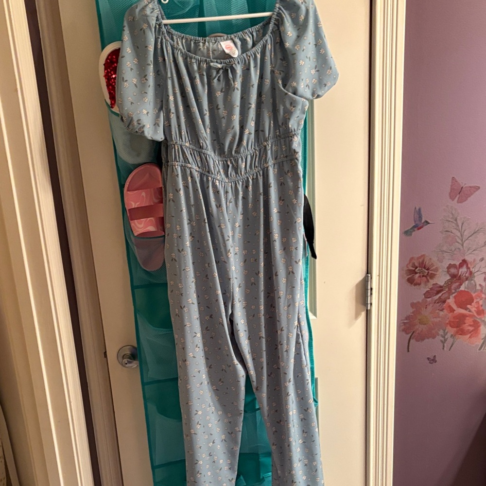 Blue Kids Jumpsuit